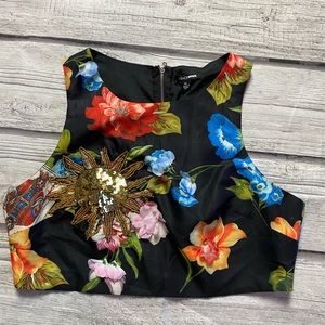 Floral Crop Top